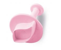 Guardini Voglia di Cake Design Set Tagliapasta con Espulsore Lilium, Rosa, 2 unitÃ