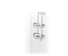 Lineabeta 50031.29 Griglia Doccia, 2 Piani, Cromo, 250X250X550