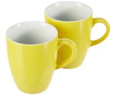 KAHLA Pronto 57C136A70412C - Set di 2 tazzine da caffÃ¨, Colore Giallo Limone