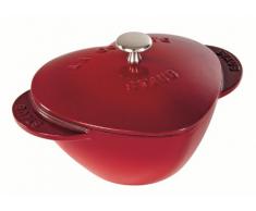 STAUB Casseruola Heart, ghisa, Rosso, 20 cm