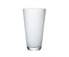 Villeroy & Boch Verso Vaso Piccolo Arctic Breeze, 25 cm, Vetro, Bianco