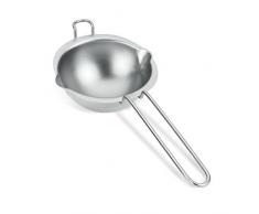 Metaltex 222202010 - Pentolino per sciogliere Il Cioccolato a bagnomaria, in Acciaio Inox
