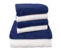 Dyckhoff, Set Asciugamani Brillant, 6 pz, Blu (Blau)