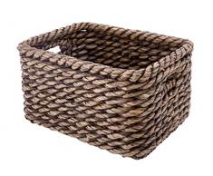 Kouboo Rettangolare Lampakanay cesta portaoggetti, Marrone Wash P, Brown Wash, 50.8 x 38.1 x 26.67 cm