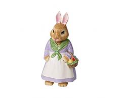 Villeroy & Boch Bunny Tales Statuetta Grande Mamma Emma, Porcellana, Multicolore