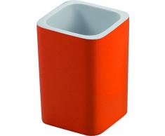 Gedy Arianna Vaso, Resina, Arancione, 7.5Â x 7.5Â x 11Â cm