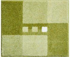Linea Due Tappetino da Bagno 3D, Ultra Morbido e Assorbente, Antiscivolo, 5 Anni di Garanzia, MERKUR, Piccolo Tappetino 50x60 cm, Verde
