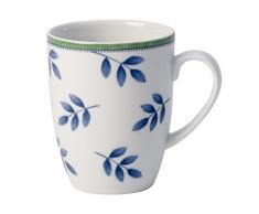 Villeroy & Boch Switch 3 Tazza da Caffè, 280 ml, Altezza: 10.5 cm, Porcellana, Bianco/Blu/Verde
