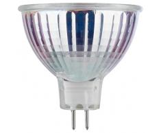 Mueller della luce 400283Â a +, Retro della lampada LED riflettore sostituisce 31Â W, Vetro, 6Â Watts, GU5.3, Argento, 5Â x 5Â x 4.6Â cm
