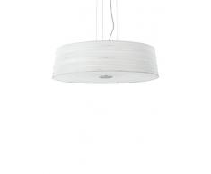 Ideal Lux Lampada a Sospensione E27, Bianco
