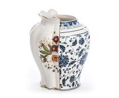 SELETTI Vaso in Porcellana Ã Cm.23 H.26 Hybrid-Melania