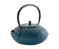 Lacor 68661 1L10 - Teiera in ghisa, colore: blu