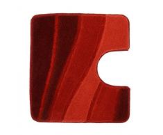 Kleine Wolke Tappeto da WC Ocean Rosso 55 x 50 cm