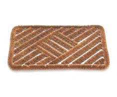 HMT 34039 - Zerbino in Fibra di Cotone/Metallo, 59 x 39 x 3,0 cm, Colore: Beige