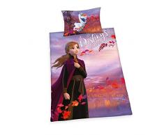 Herding Frozen 2 Set di Biancheria da Letto, Cotton, Multicolore, 65 x 100 cm, 160 x 210 cm