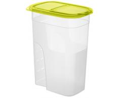Rotho Sunshine Scatola Caraffa Plastica, Plastica, Verde, 4.1L