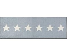 Wash+Dry - Tappeto Stars Grey 60x180, Grigio
