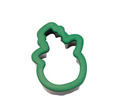 Wilton TAGLIAPASTA Grippy Pupazzo di Neve TAGLIAPASTA Grippy Pupazzo di Neve, Acciaio, Argento,