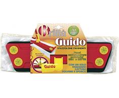 La Briantina SPAZZOLONE Guido Set+20 Panni PROFUMATI EAN: 8000061014536, Resina, Rosso, 40 cm