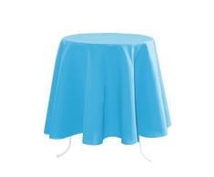 Lovely Casa N14689015 Nelson - Tovaglia in Poliestere, 160 x 160 cm, Colore: Turchese