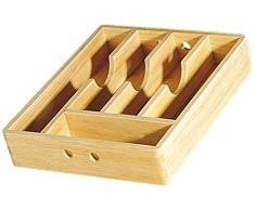 Cilio 410013 - Contenitore per Posate in Legno, 34 x 43 cm