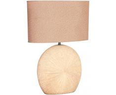 WOFI Lampada da Tavolo E27, 60 W, Marrone, 37 x 28 x 53 cm