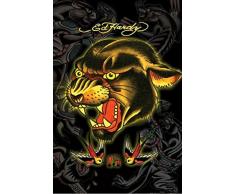 1art1 Ed Hardy - Panther 13 Poster Stampa (91 x 61cm)