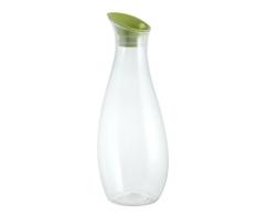 Idelice AR595857A Caraffa in Acrilico Trasparente/Verde 1,5 L