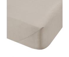 Catherine Lansfield 500Â TC Cotton Rich lenzuola matrimoniali con angoli, crema, doppio, Natural, Super King