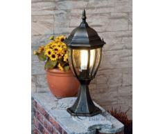 Lampada base rustica da esterno TORONTO IP44 50 cm di altezza in alluminio E27 percorso lampada da giardino cortile dingresso