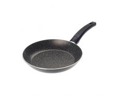 ALLUFLON Tradizione Italia Padella, Alluminio, Nero, 28 cm