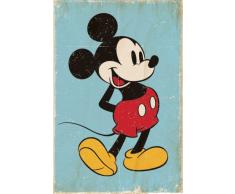 Disney - Mickey Mouse Retro Film TV Kinder Poster Plakat Druck - GrÃ¶sse 61x91,5 cm