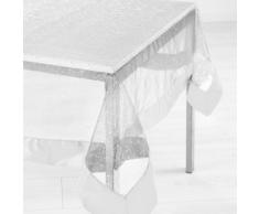 LHarmonie du Decor - Tovaglia rettangolare (240 x 140 cm) Festille raso Bianco
