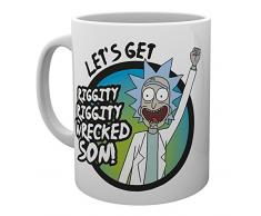 GB Eye, Rick y Morty, Wrecked, Tazza