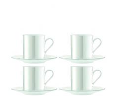 LSA Pearl tazzina da l x 4, Madreperla, Set di 2
