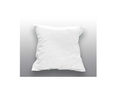 Soleil docre Federa 65 x 65 cm in Cotone Tinta Unita Bianca