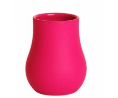Spirella 10.15320 - Bicchiere porta spazzolini in gomma Dolomite, colore: Rosso