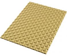 silikomart Tappeto Decorativo in Silicone Magic buche Mat, Colore Oro, 25 x 18.5 x 0.6 cm
