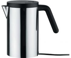 Alessi WA09/80 UK Hot.it Bollitore Elettrico, Acciaio Inossidabile 18/10/Resina Termoplastica, Nero