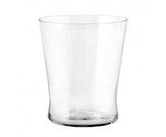 H&H Conic Set 6 Bicchieri Vino, Vetro Ultrasottile, 250 ml