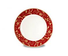Lubiana S.A. Zaklady Porcelany Stolowej 508136 Piatto Segnaposto 32 Carol Red Wersal, Mix