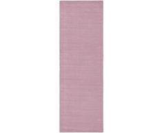 benuta Naturfaserteppich fÃ¼r Wohnzimmer und Schlafzimmer Tappeto, Rosa, 68x240 cm