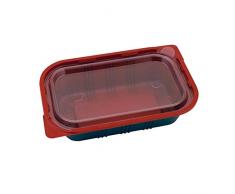 Garcia de Pou Ciotola ovale per forno a microonde, 19,2 X 12,7 X 5 cm, Nero, 50 pezzi