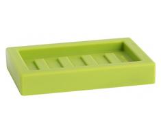 Geelli gva-s01 â 007 Ivasi Portasapone Gel di Poliuretano 12 x 8 x 2 cm, Verde, 12x8x2 cm