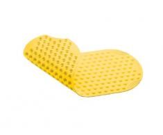 Ridder 681040-350 - Tappetino antiscivolo per vasca da bagno 38 x 89 cm, colore: Giallo