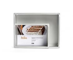 Decora 0062647 Teglia Professionale 30x40xh7,5cm Rettangolare Anodizzata