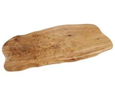 Premier Housewares Kora Tagliere in Legno di Cedro, Naturale, 42Â cm