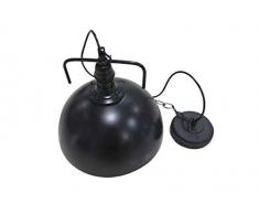 ILLUMINAZIONE DI DESIGN LAMPADA A SOFFITTO NERO