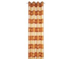 Deko Trends, Tenda con Occhielli, 245 x 144 cm, Arancione
