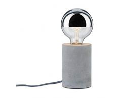 Paulmann 796.21 Lampada da TavoloÂ Neordic Mik Alrededor De Cemento Grigio Max.1 x 20Â W E27Â 230Â V